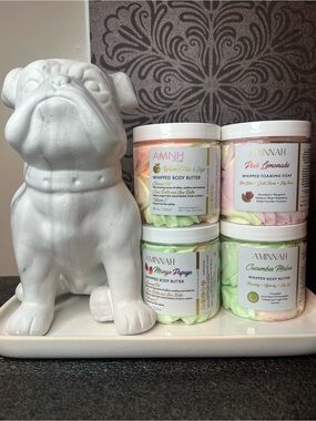 Aminnah Whipped Body Butter Bundle Set - 4 pieces